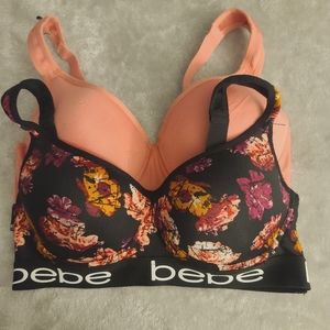 2 pack of BEBE Sport bras